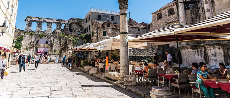 Old Town, best area to stay in Split for first timers