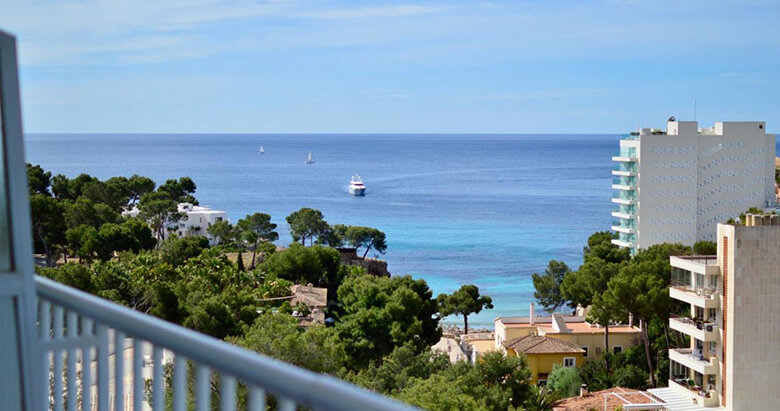 Puerto De Portals, a high-end, upper class area in south coast Mallorca