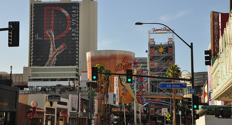 Downtown Las Vegas, cheapest area to stay in Las Vegas