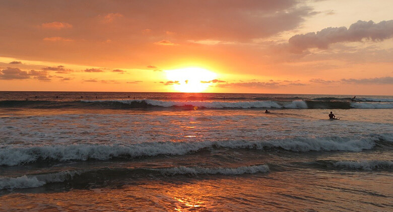 Santa Teresa, traditional tourist resort with stunning beaches