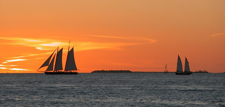 Mallory Square, where to stay in Key West for sunset