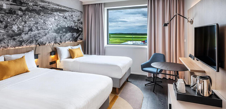 where to stay near Prague airport