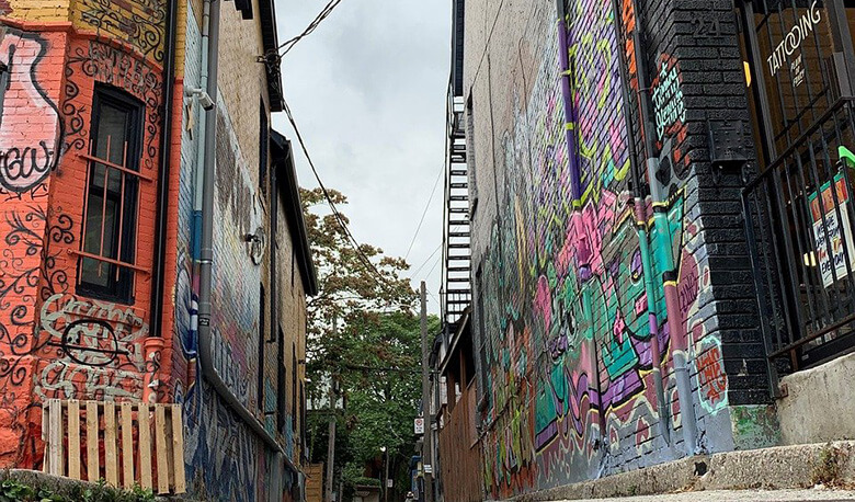 Graffiti Alley Toronto