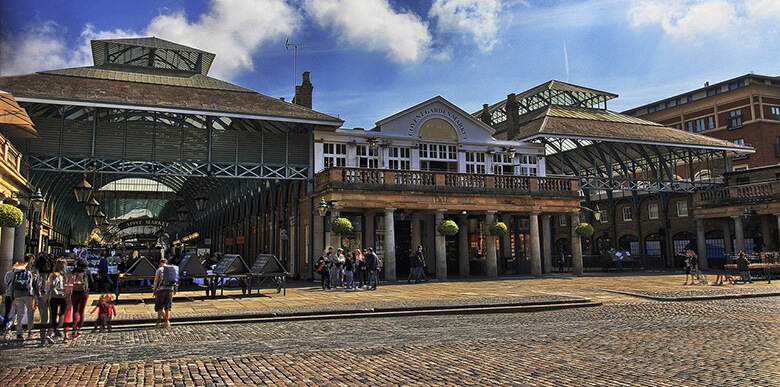 Covent Garden, one of best areas to stay in London for first timer