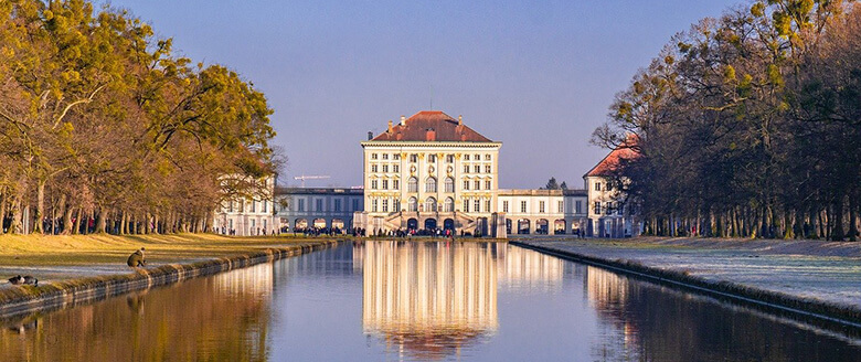Nymphenburg, where to stay in Munich for beer gardens