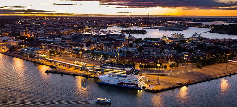 Katajanokka, where to stay in helsinki for a cruise to Stockholm  