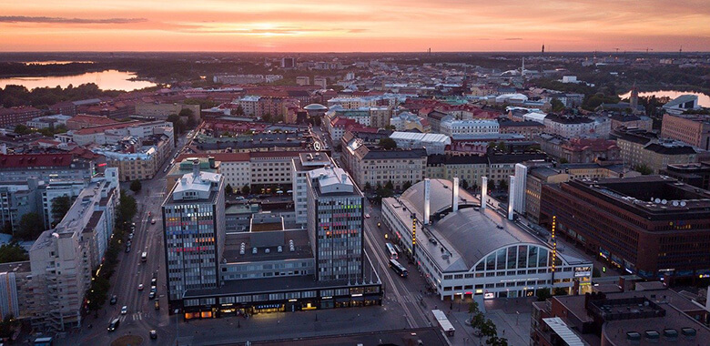 Kamppi, where to stay in Helsinki for nightlife