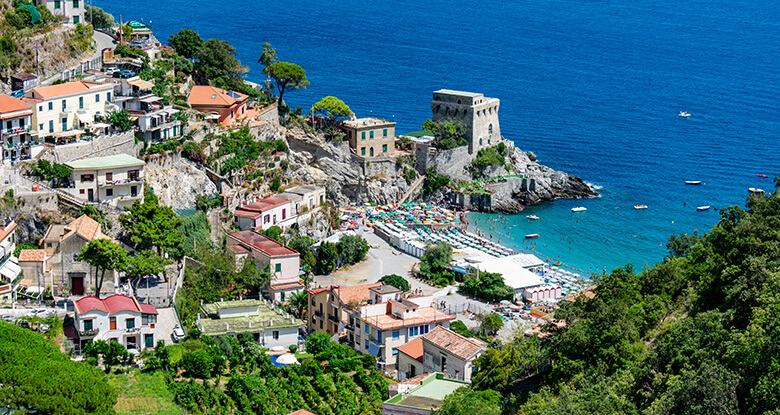 Cetara, authentic fishing village, famous for its tuna