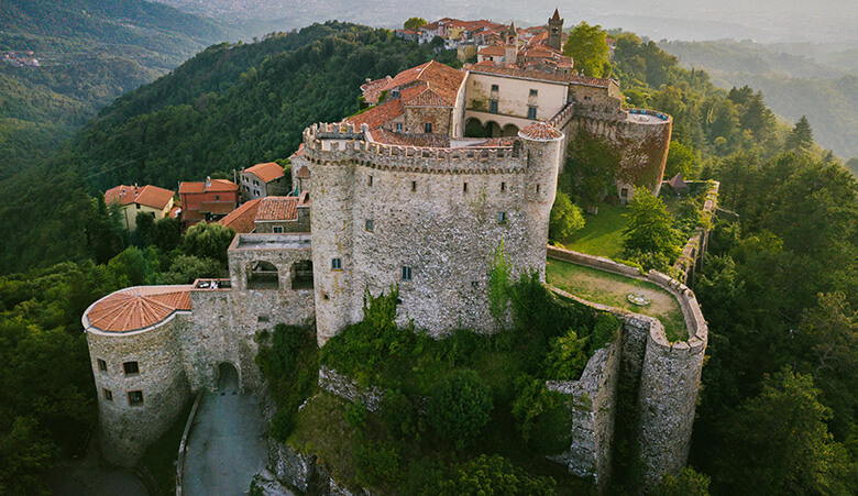 Fosdinovo, ancient village in northern Tuscany