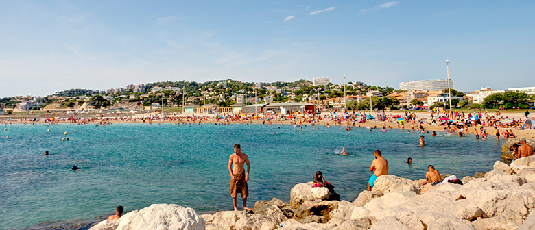 La Plage, where to stay in Marseille for beaches