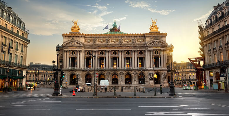 the Palais Garnier Opera House
