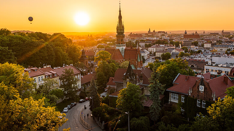 Podgorze, a cool place to stay in Krakow