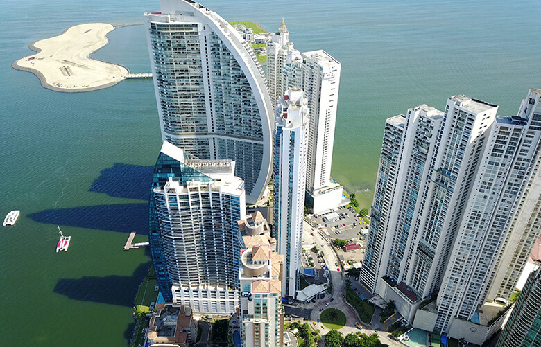 Punta Pacifica, luxury oceanfront neighborhood in Panama city