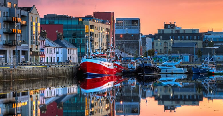 The Docks, where to stay in Galway with stunning waterfront views