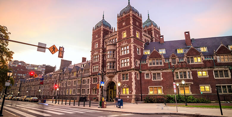 Rittenhouse Square, an upscale neighborhood 