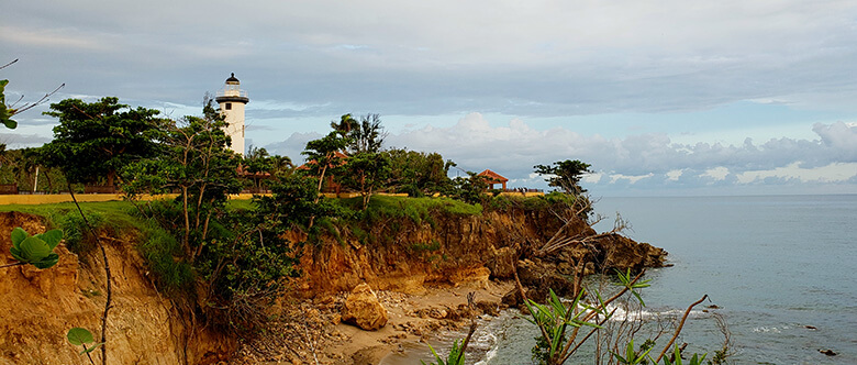 rincon, surfing area