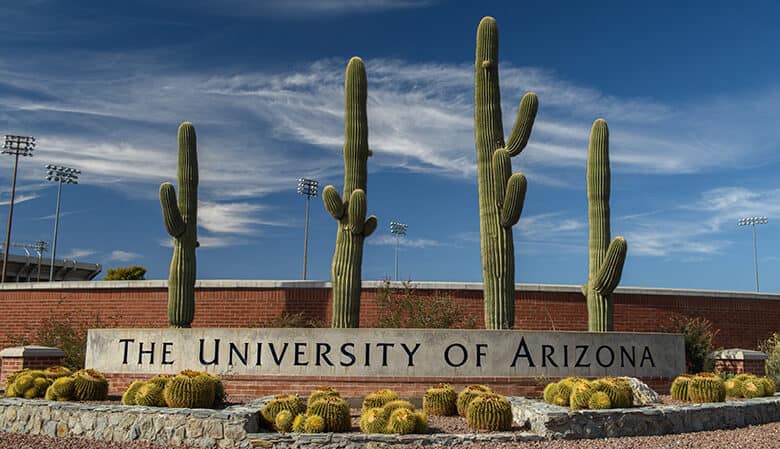 the University of Arizona,