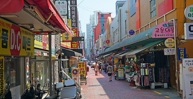 Seomyeon, best area to stay in Busan for first-timers