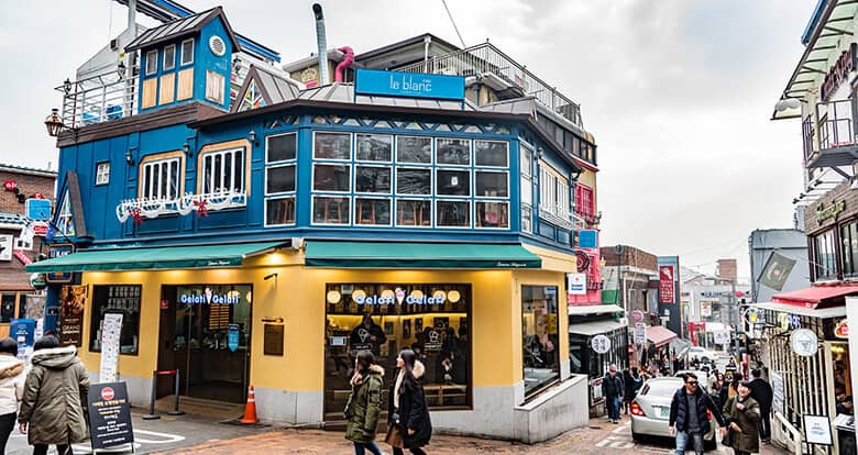 Itaewon,a foreigner district