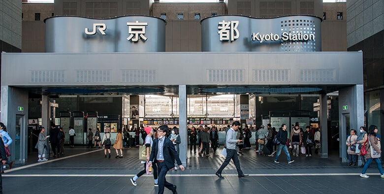 Kyoto Station, convenient for day trip