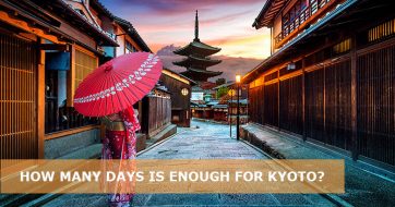 How many days is enough for Kyoto