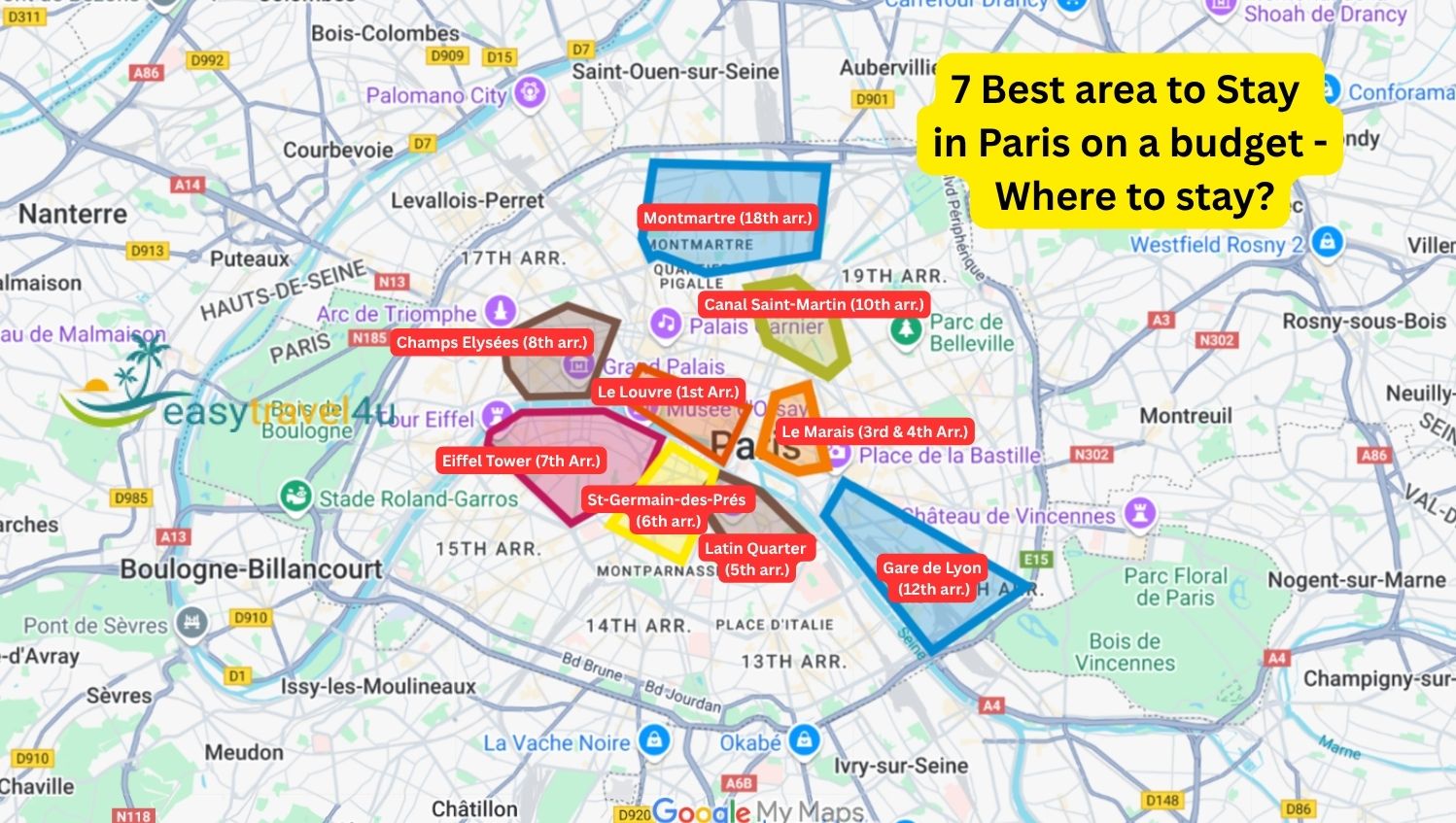 Where to stay in Paris on a budget?